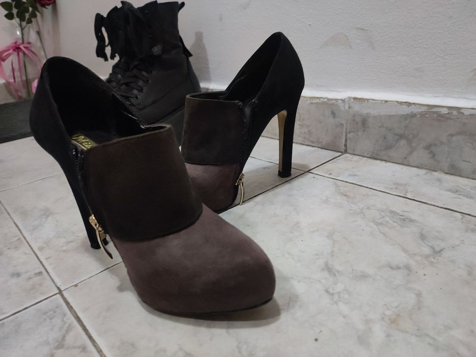 Италиански обувки естествен велур! Само сега  цената е 50 лв з