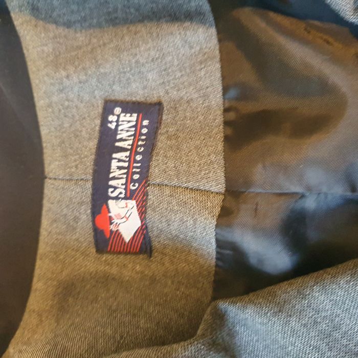 Costum sacou + fustă din stofă