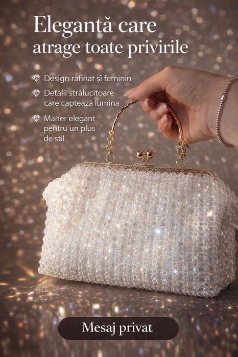 Geanta eleganta din margele