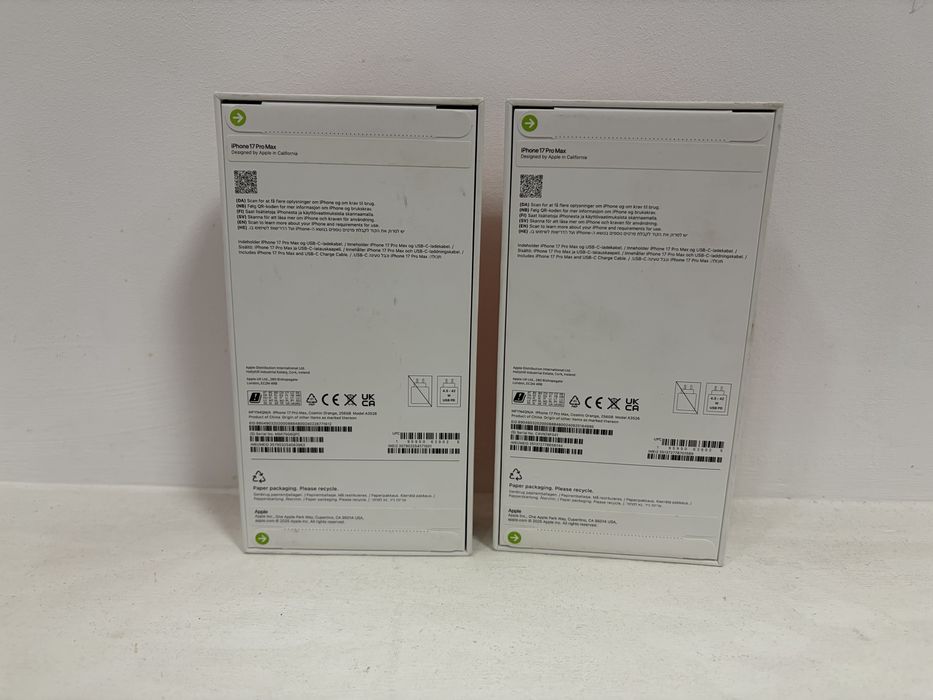 Iphone 17 Pro Max, 256 GB,  Orange, nou la cutie