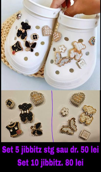 Set jibbitz pins pt Crocsi