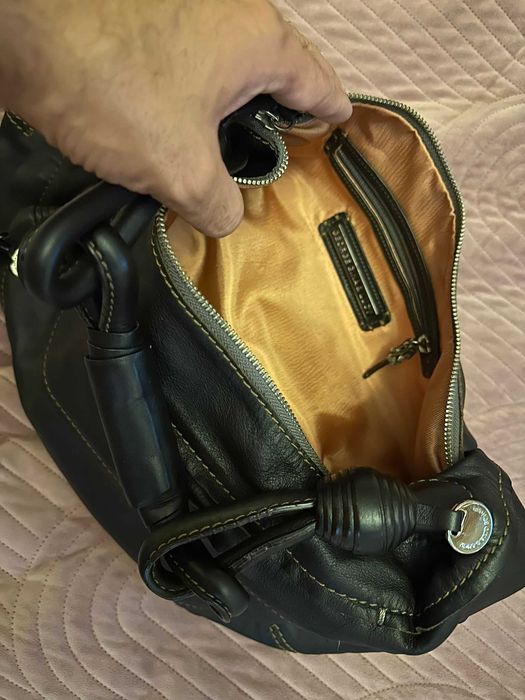 GEANTA de umar FULL PIELE naturala - GEORGE GINA & LUCY - Vintage !