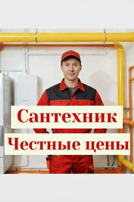 Сантехник 24\7 без  выходных