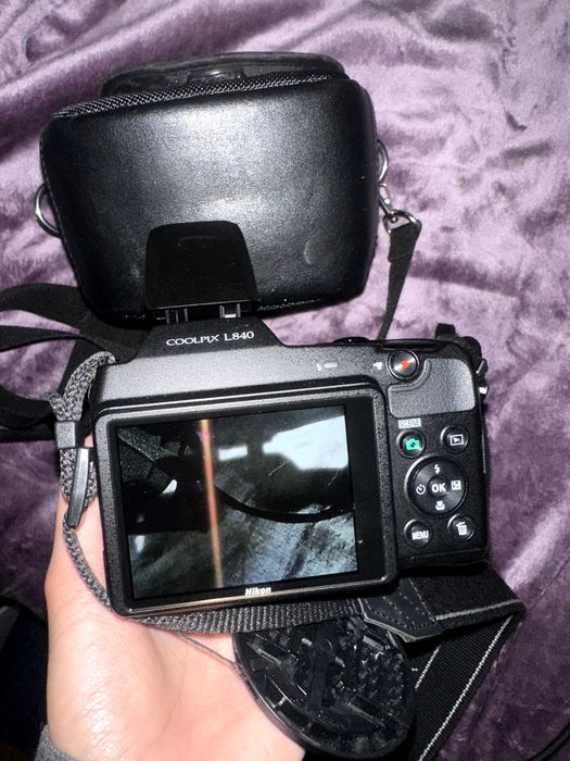 Фотоапарат Nikon Coolpix L840 – 38x оптичен зуум неупотребяван с карта