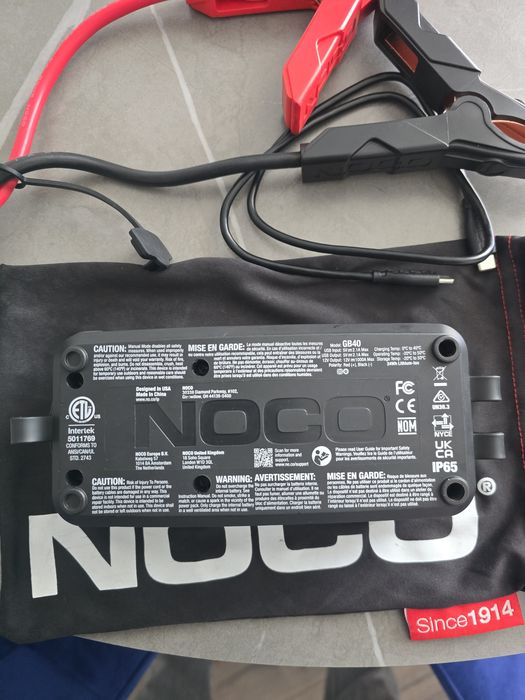 Staeter auto NOCO boostplus GB40 1000A