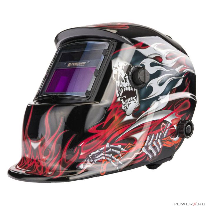 Masca profesionala automata pentru sudura, camp vizual 92 x 42 mm,