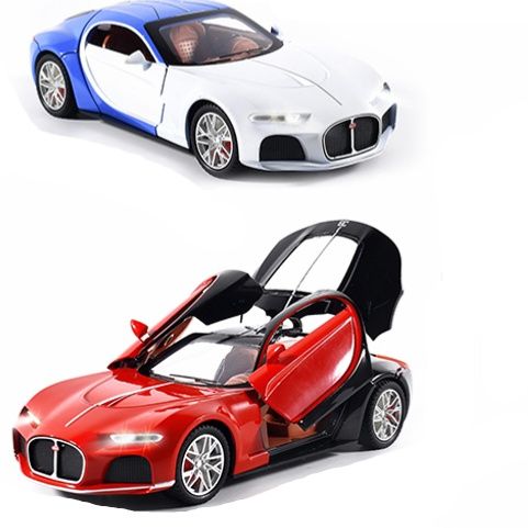 Bugatti Atlantic (1:24) метална кола-отварящи се врати звук и светлина