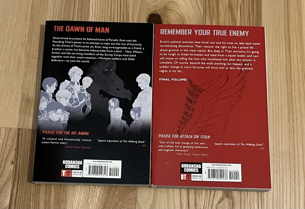 Attack On Titan Manga