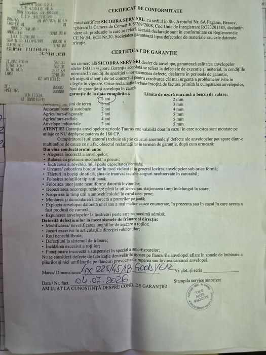 Anvelope/cauciucuri de vara