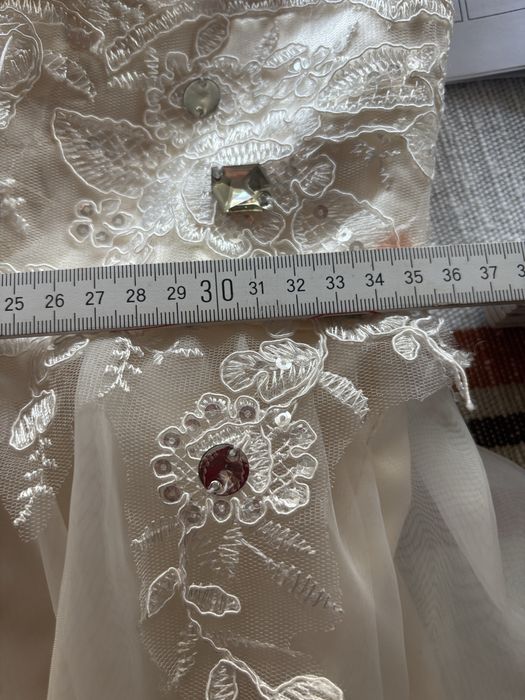 Rochie elegantă mireasa scurtă