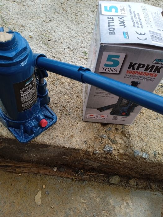 Хидравличен вертикален крик 5 т.