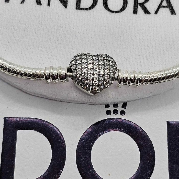 Brățară Pandora cu cristale - Argint 925, in cutie