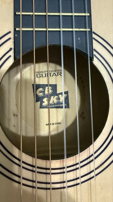 Гитара 6 струнная детская