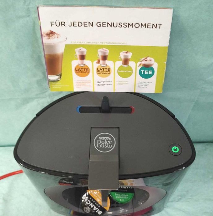 Кафемашина с гаранция 1 година NESCAFÉ® Krups Dolce Gusto OBLO.Black