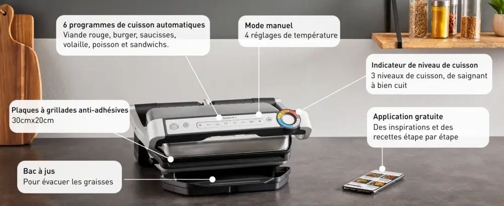 Tefal OptiGrill Plus 2000W
