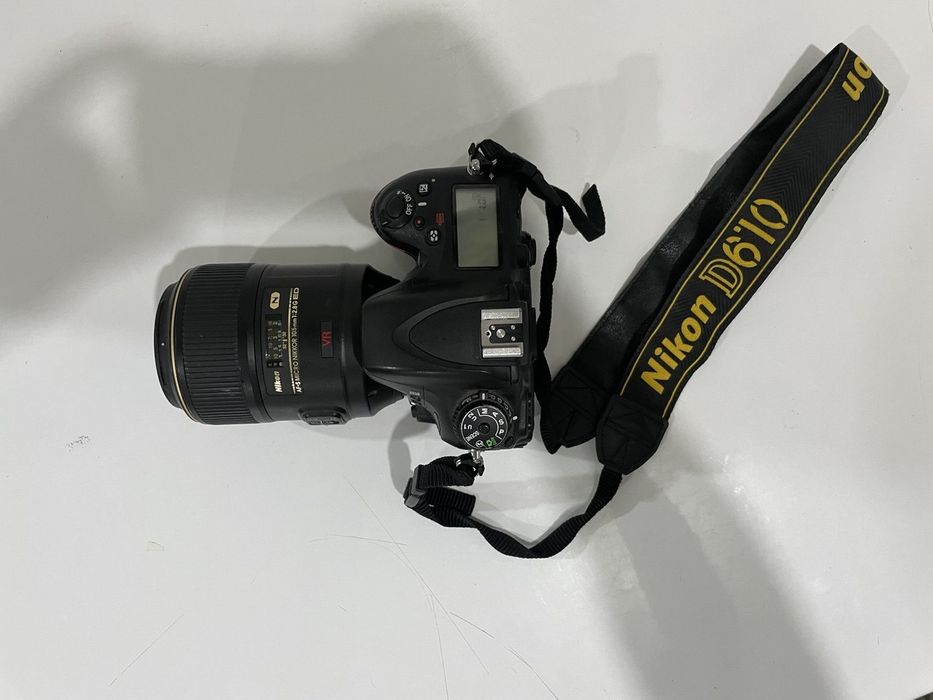 Nikon D610 obektiv AF-S MIKRO NIKKOR 105mm. 2.8