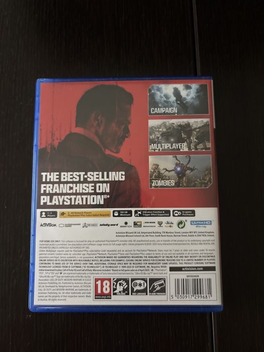 Продавам чисто нова игра call of duty modern warfare |||