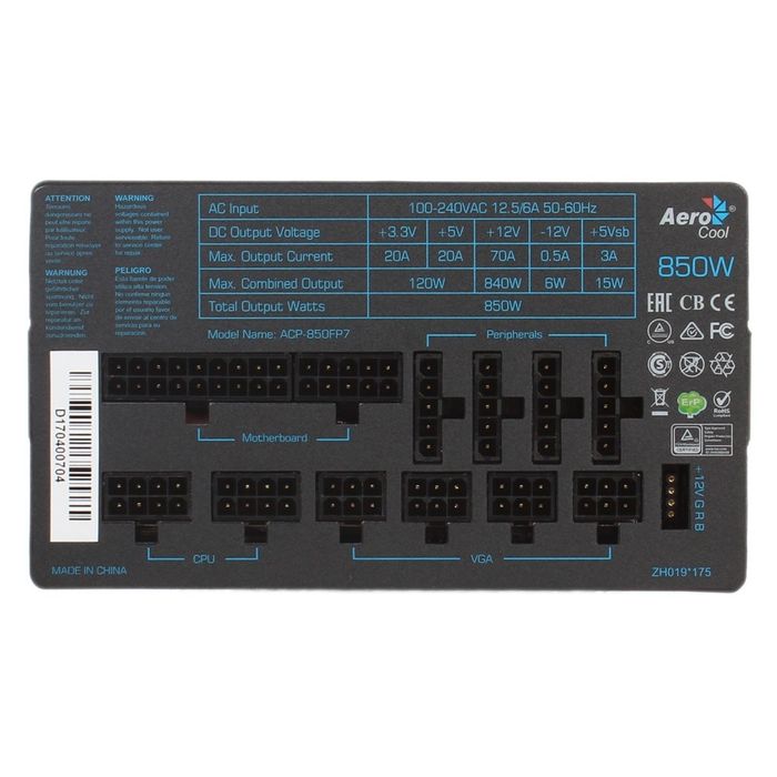 Продам блок питания platinum p7 850W