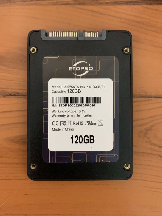 ssd 120 gb sata продается