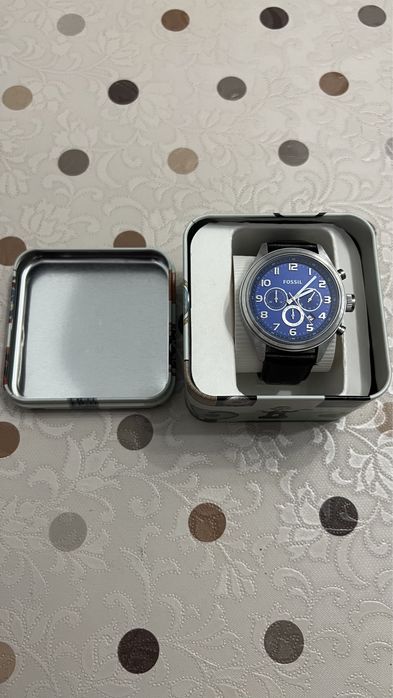 Ceas Fossil Chronograph BQ1033, Quartz, la cutie