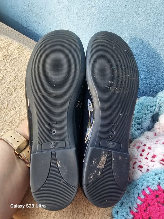 Balerini Armani piele