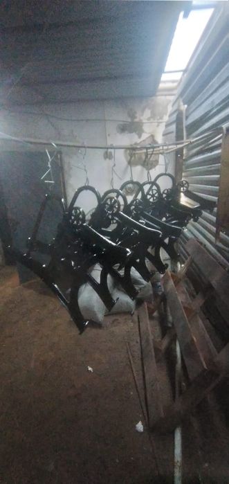 Скамейка ножки алюминий