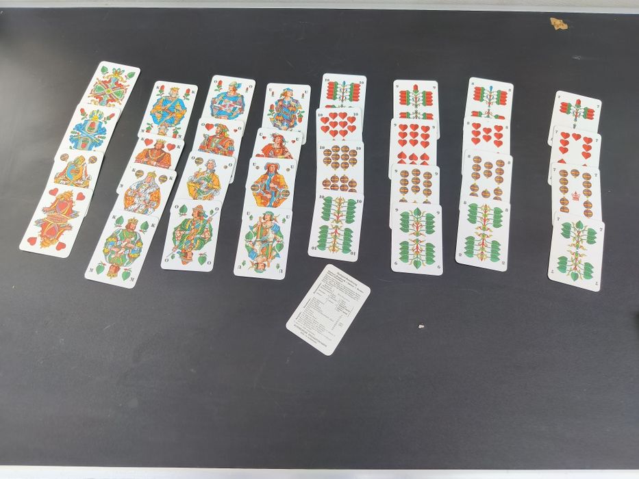 Немски карти за игра Coeur Skat  GDR ГДР