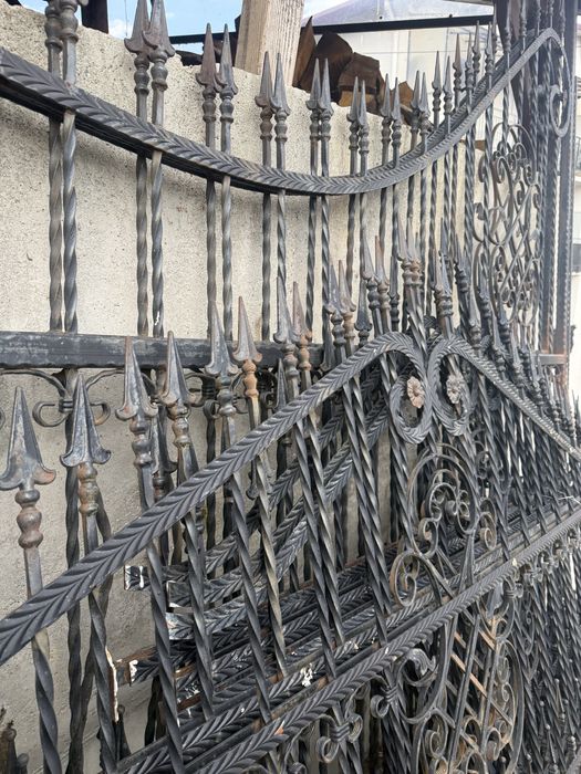 Vand poarta si gard fier forjat