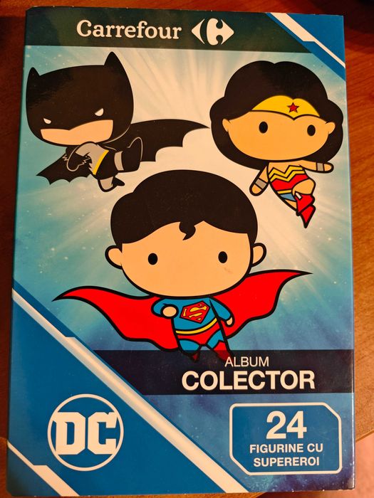Album colector DC Heroes Carrefour