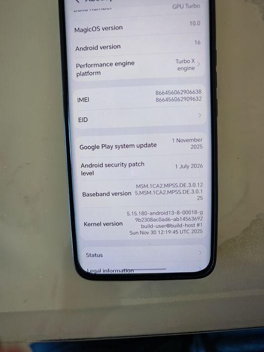 Honor magic 5 pro green