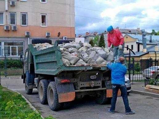 Вывоз мусора камаз
