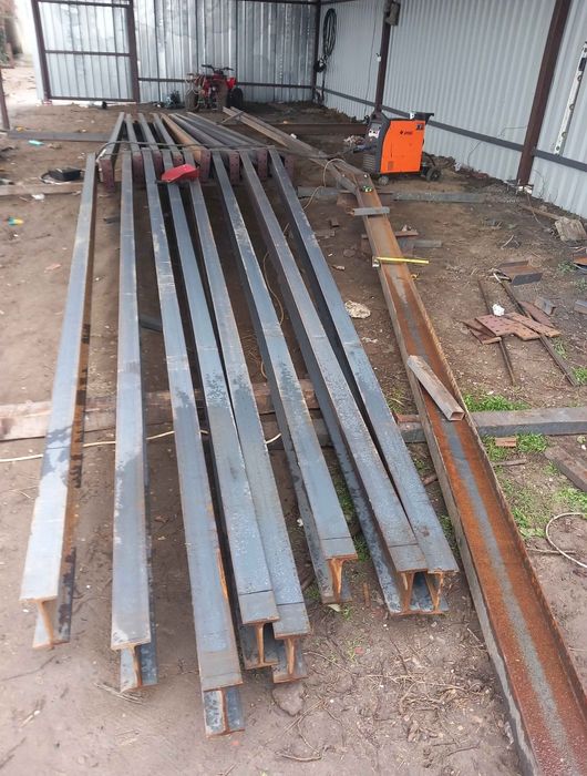 Vând hala metalica 8x10x4 din profil ipe