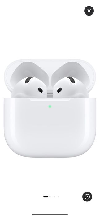Casti Apple Airpods 4, active noise cancellation