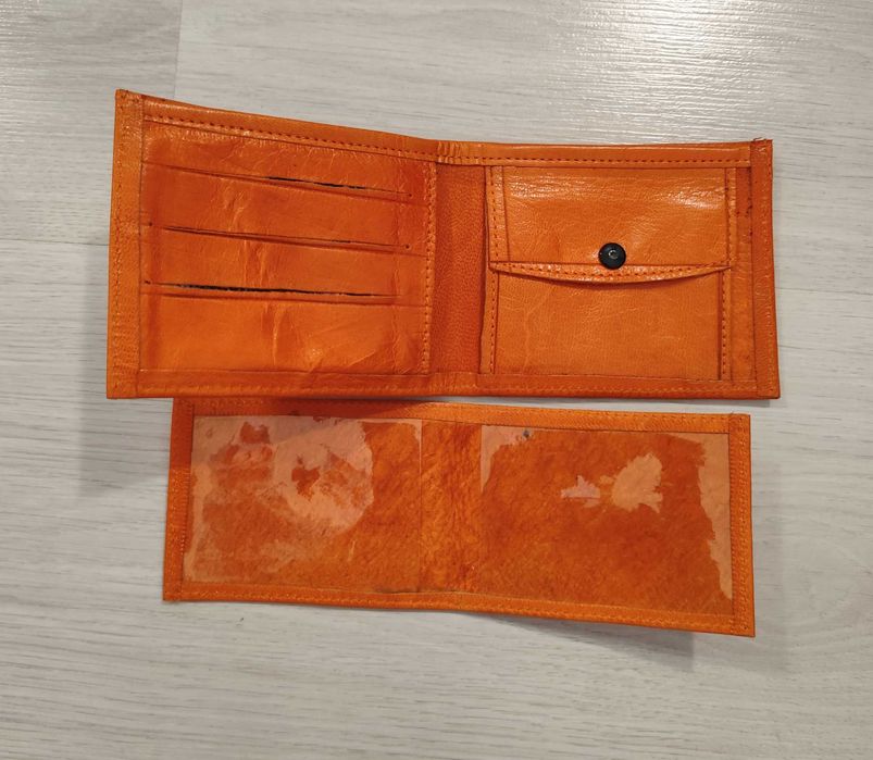 Промоция - 70%Най доброто Нов Портфейл истинска камилска кожа портмоне