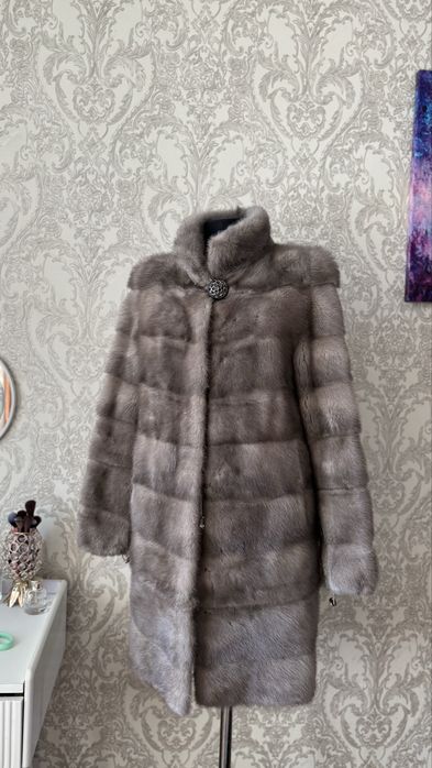 Шуба натуральная норка