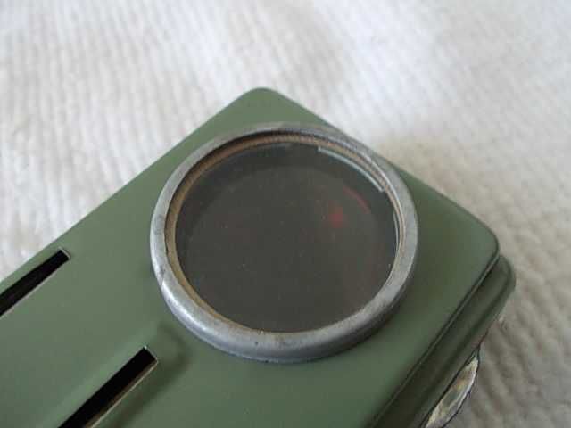 Старинно железничарско фенерче 4 цвята