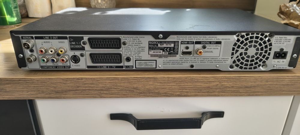 DVD  recorder  SONY HX780 160 GB