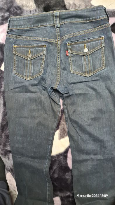 Blugi de damă  LEVI'S, Originali, Albaștri,măsura W32L30