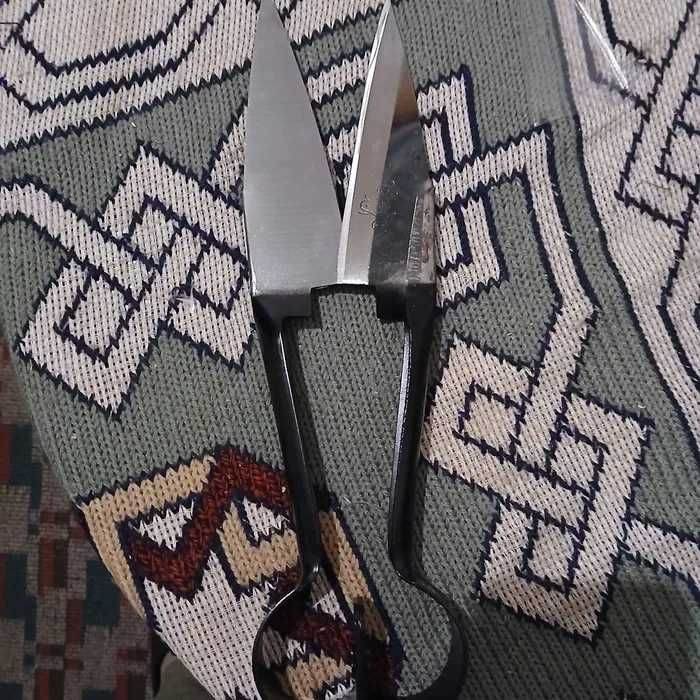 Foarfeca manuala pentru tuns oile cu lame late , otel forjat,30cm,nouă