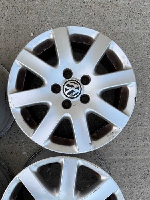 Set Jante aliaj R16 prindere 5x112 205/55/R16 VW SEAT SKODA fara anvelope