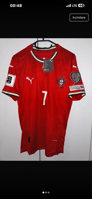 Tricou fotbal Ronaldo