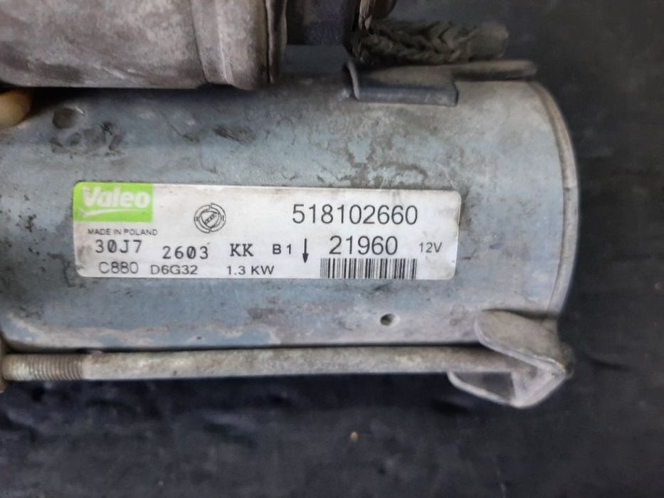 electromotor 1.3 d multijet fiat panda doblo  grande punto 518102660