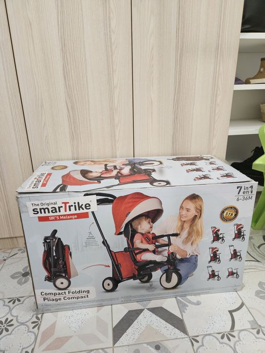 Smartrike STR5 Smart trike 7in1 tricicleta maner pliabila