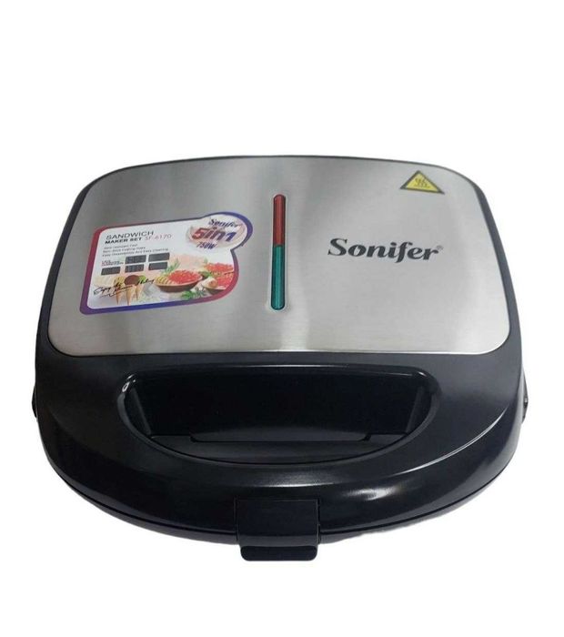 Вафельница 5в1 Тостер орешница Vafelnitsa  Toster SONIFER sf-6170