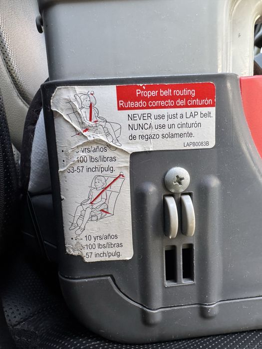 Детское автокресло Graco (бустер)