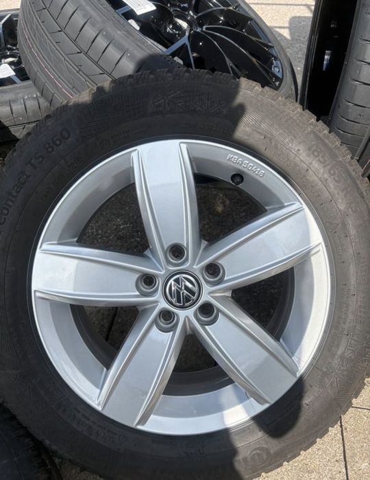 Roți cu jante originale Vw Polo Skoda Fabia Seat Ibiza