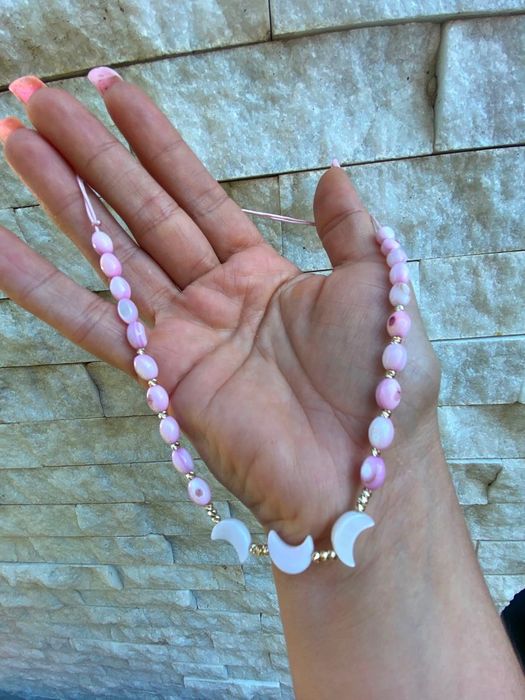 Colier cu sideg si bilute aur 14 k