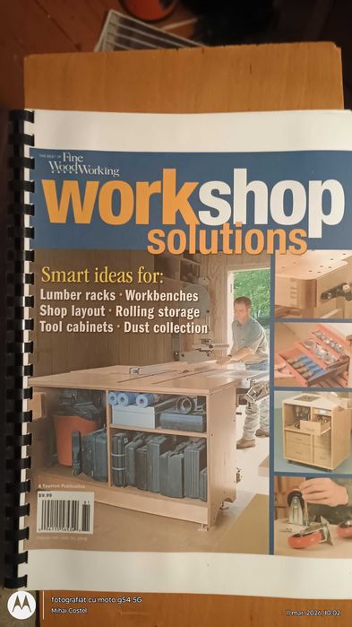 Reviste despre organizarea unui atelier pentru prelucrarea lemnului