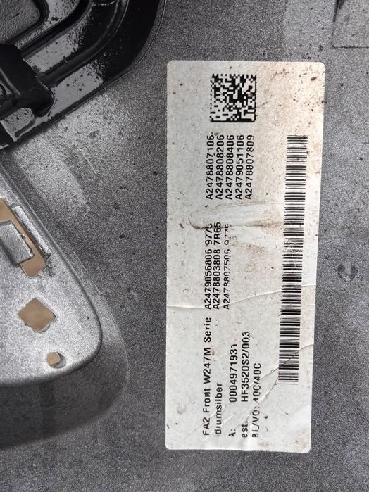 Предна броня • Mercedes-Benz B-Class W247 (2019–)