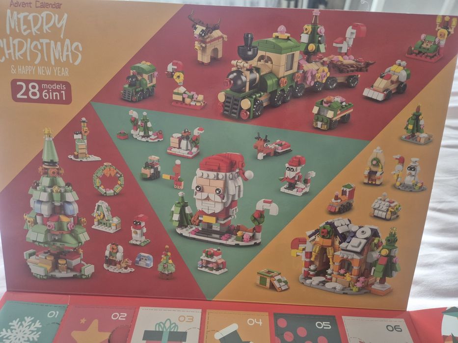 Лего набор новогодний , 28 моделей